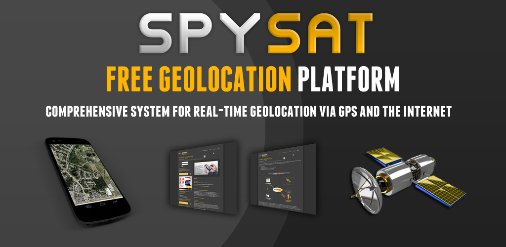 SpySat - free geolocation