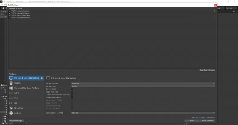 Exporting and Packaging Your Unity Game
